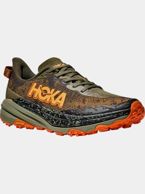 pantofi de cros pt. barbati Hoka Speedgoat 6 WIDE oliv 2