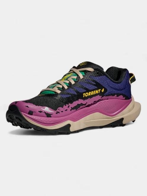 pantofi de cros pt. femei Hoka Torrent 4 albastru inchis 5