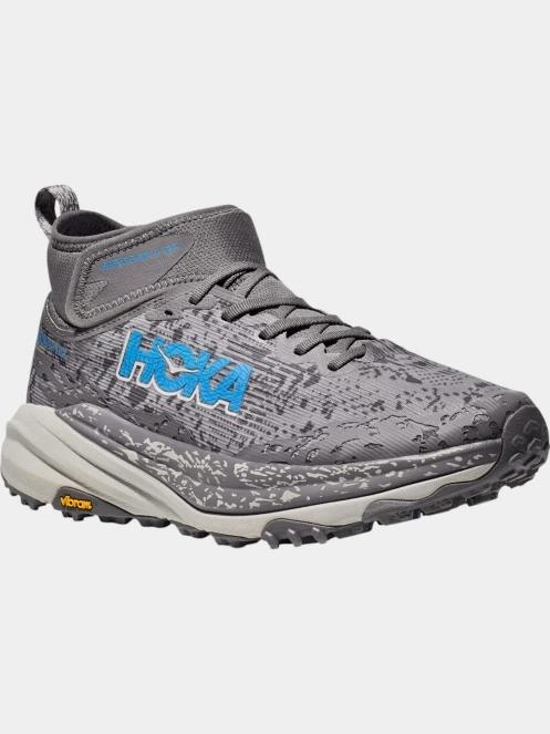 pantofi de cros pt. barbati Hoka Speedgoat 6 Mid GTX gri 2