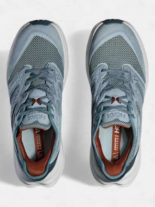 pantofi de drumetie pt. barbati Hoka Anacapa 2 Freedom albastru deschis 8
