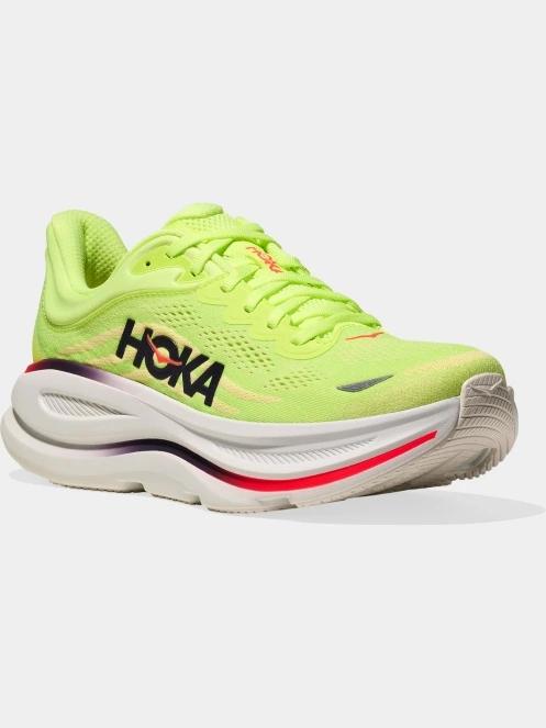 pantofi pentru alergat pe asfalt pt. barbati Hoka Bondi 9 verde deschis 2