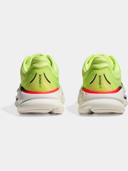 pantofi pentru alergat pe asfalt pt. barbati Hoka Bondi 9 verde deschis 7