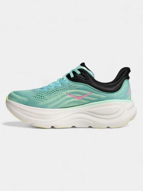 pantofi de cros pt. femei Hoka Bondi 9 albastru deschis 4