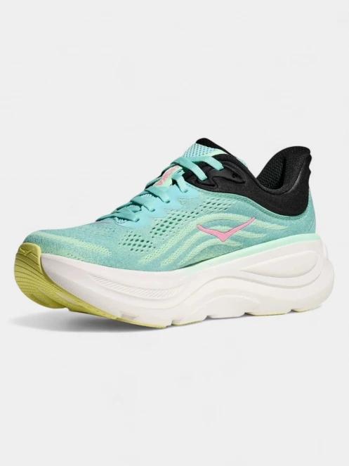 pantofi de cros pt. femei Hoka Bondi 9 albastru deschis 5
