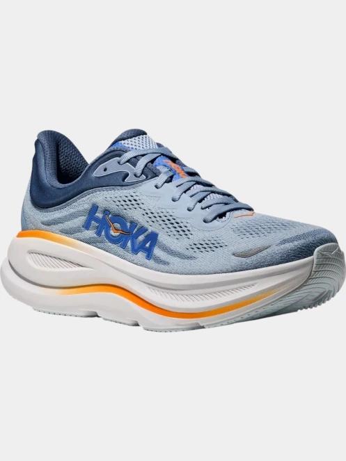 pantofi de cros pt. barbati Hoka Bondi 9 WIDE albastru deschis 2