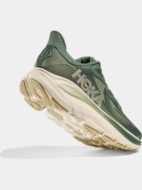 pantofi pentru alergat pe asfalt pt. barbati Hoka Clifton 10 verde 6