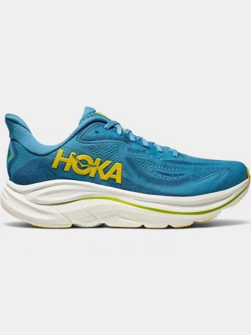 pantofi pentru alergat pe asfalt pt. barbati Hoka Clifton 10 albastru 4