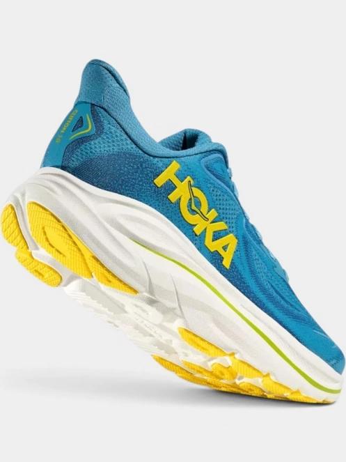 pantofi pentru alergat pe asfalt pt. barbati Hoka Clifton 10 albastru 5