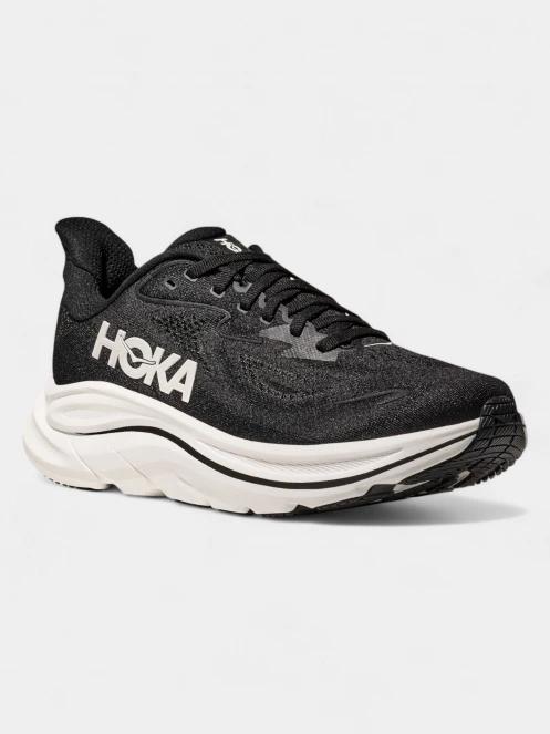 pantofi pentru alergat pe asfalt pt. femei Hoka Clifton 10 negru 2