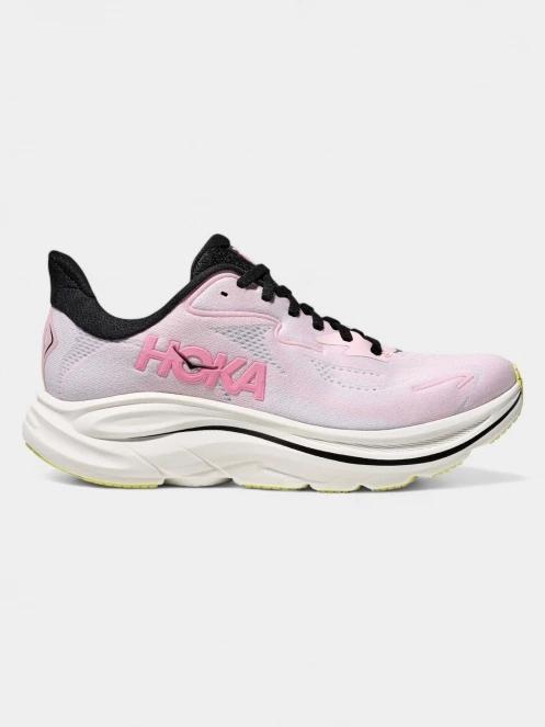 pantofi pentru alergat pe asfalt pt. femei Hoka Clifton 10 roz 3