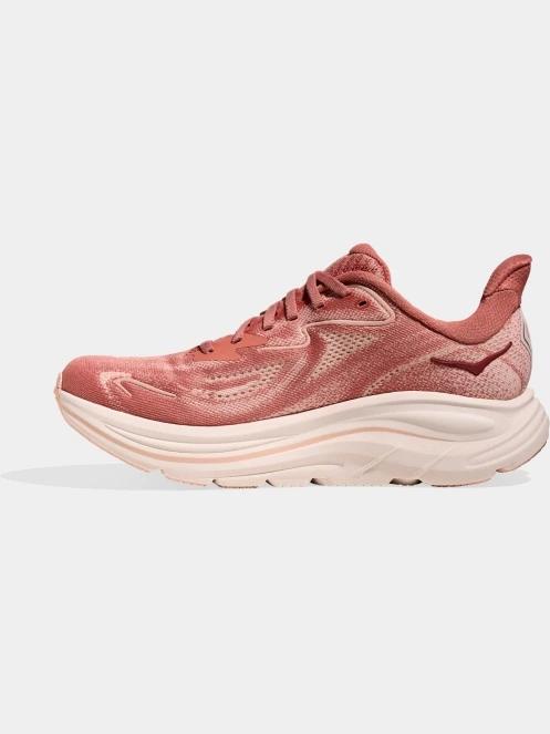 pantofi pentru alergat pe asfalt pt. femei Hoka Clifton 10 roz 4