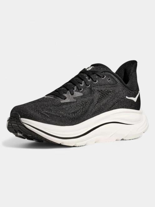 pantofi pentru alergat pe asfalt pt. femei Hoka Clifton 10 negru 5