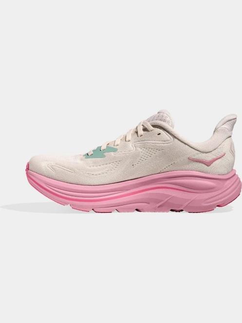 pantofi pentru alergat pe asfalt pt. femei Hoka Clifton 10 roz 4