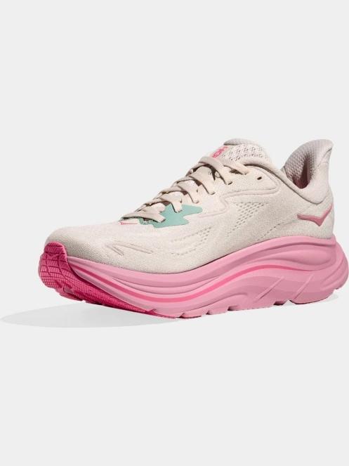 pantofi pentru alergat pe asfalt pt. femei Hoka Clifton 10 roz 5