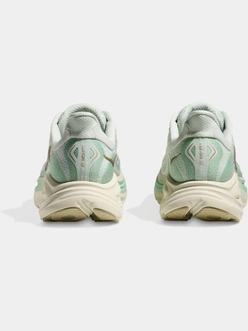 pantofi pentru alergat pe asfalt pt. femei Hoka Clifton 10 verde 7