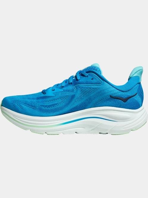 pantofi pentru alergat pe asfalt pt. barbati Hoka Clifton 10 WIDE albastru 4