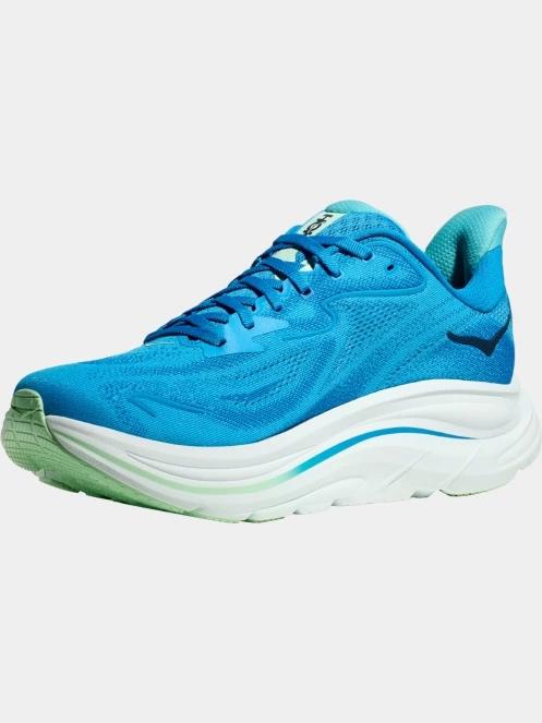 pantofi pentru alergat pe asfalt pt. barbati Hoka Clifton 10 WIDE albastru 5
