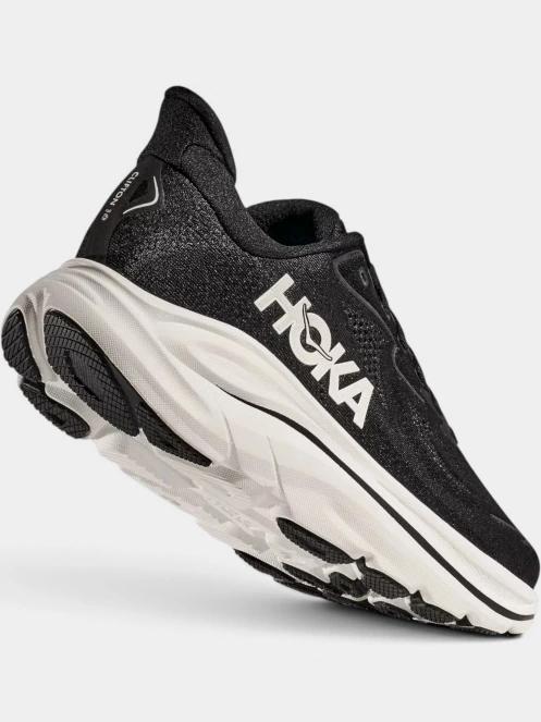 pantofi pentru alergat pe asfalt pt. barbati Hoka Clifton 10 WIDE negru 5