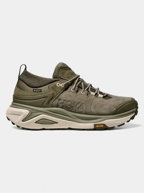 pantofi de drumetie pt. barbati Hoka Kaha 3 Low GTX oliv 4