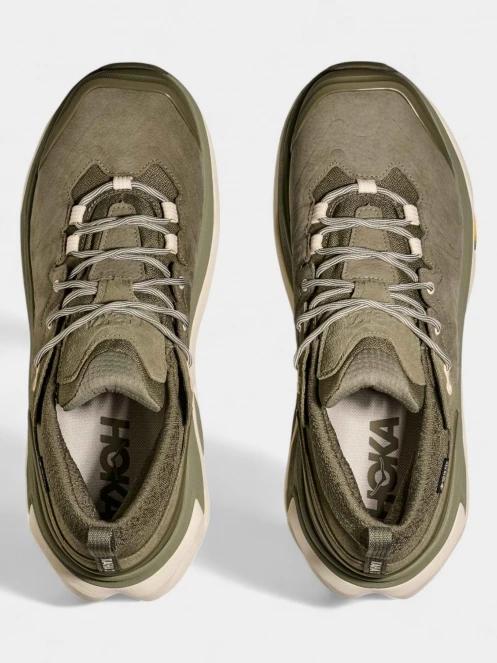 pantofi de drumetie pt. barbati Hoka Kaha 3 Low GTX oliv 8