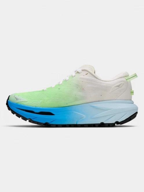 pantofi de cros pt. femei Hoka Mafate 5 albastru deschis 4