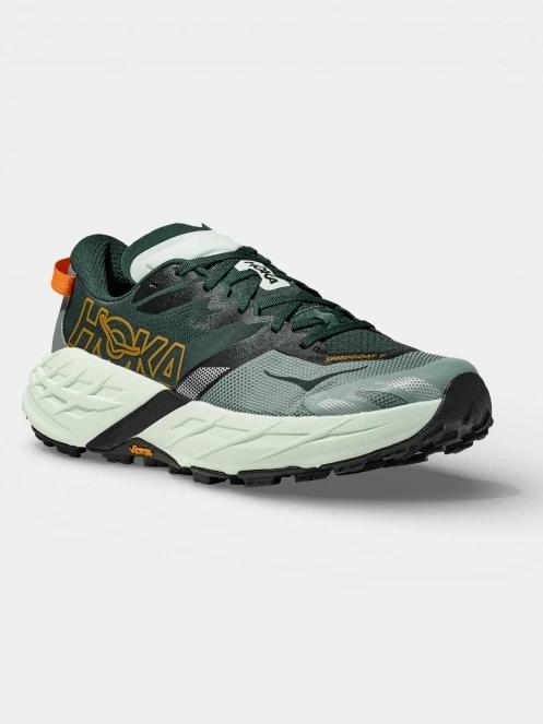 pantofi de cros pt. barbati Hoka Speedgoat 7 verde inchis 2