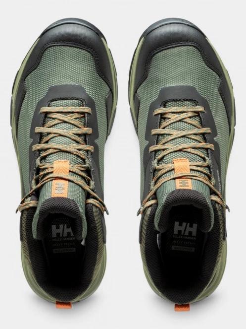 bocanci de drumetie impermeabili pt. barbati Helly Hansen Canyon Mid HT oliv 6