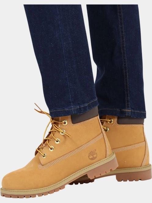 bocanci pt. femei Timberland 6 Inch Premium WP Boot maro 8
