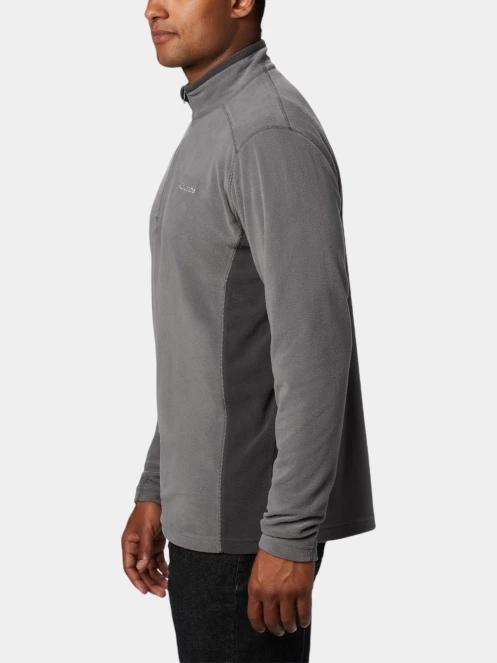 pulover polar pt. barbati Columbia Klamath Range II Half Zip gri 3