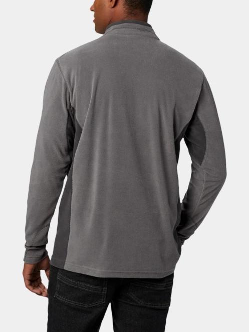 pulover polar pt. barbati Columbia Klamath Range II Half Zip gri 4