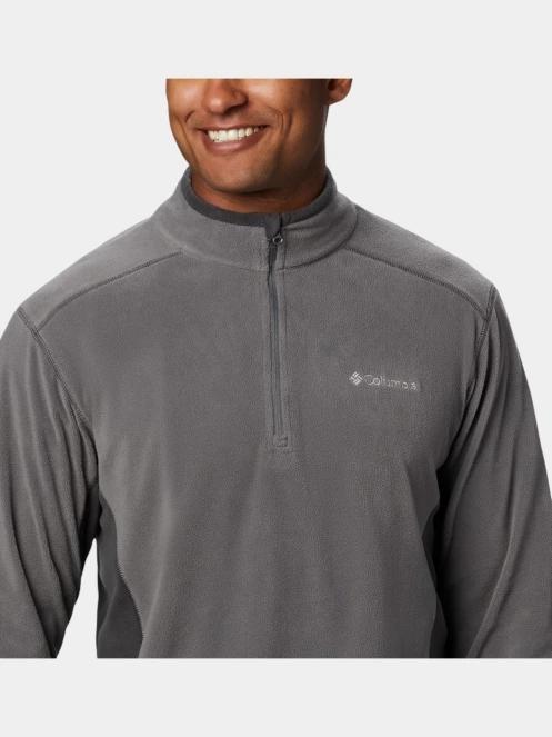 pulover polar pt. barbati Columbia Klamath Range II Half Zip gri 6