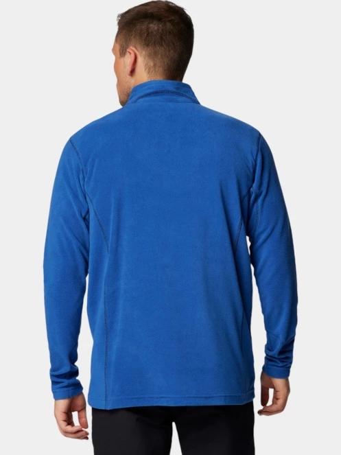 pulover polar pt. barbati Columbia Klamath Range II Half Zip albastru 4