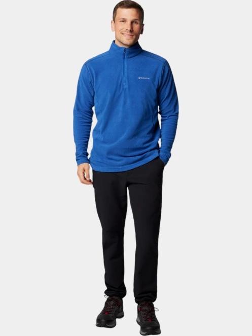 pulover polar pt. barbati Columbia Klamath Range II Half Zip albastru 5