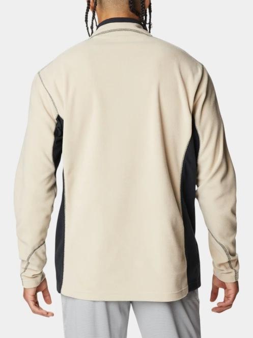 pulover polar pt. barbati Columbia Klamath Range II Half Zip nisip 4