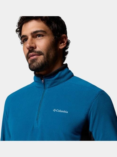 pulover polar pt. barbati Columbia Klamath Range II Half Zip albastru 6