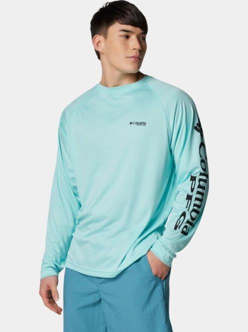 tricou cu maneci lungi, pentru sport pt. barbati Columbia Terminal Tackle LS Shirt verde 3