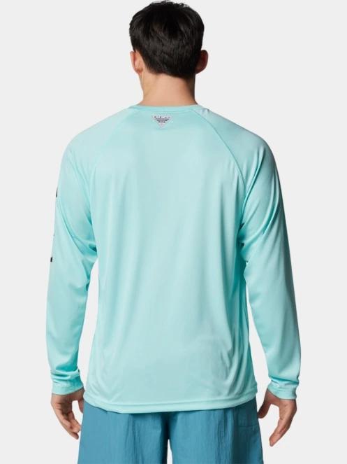 tricou cu maneci lungi, pentru sport pt. barbati Columbia Terminal Tackle LS Shirt verde 4