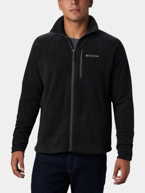 pulover polar pt. barbati Columbia Fast Trek II Full Zip Fleece negru 2