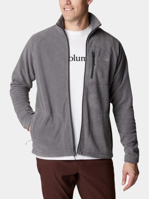 pulover polar pt. barbati Columbia Fast Trek II Full Zip Fleece gri 6
