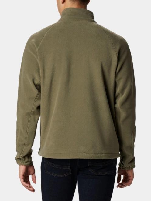 pulover polar pt. barbati Columbia Fast Trek II Full Zip Fleece verde 4
