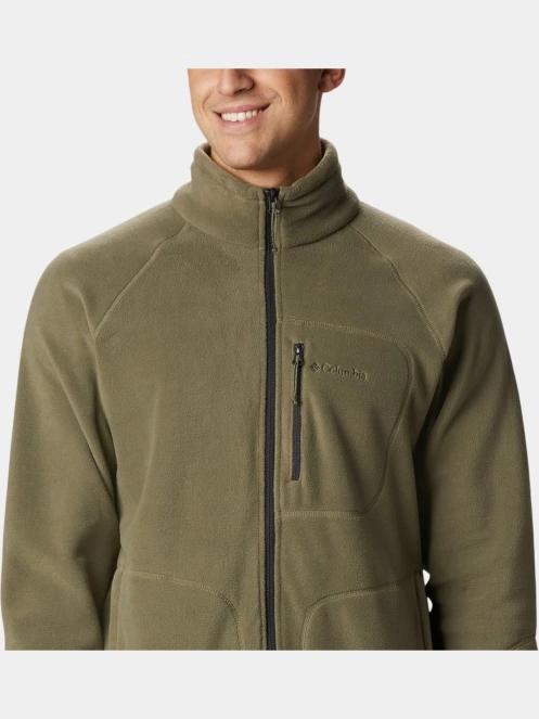 pulover polar pt. barbati Columbia Fast Trek II Full Zip Fleece verde 7