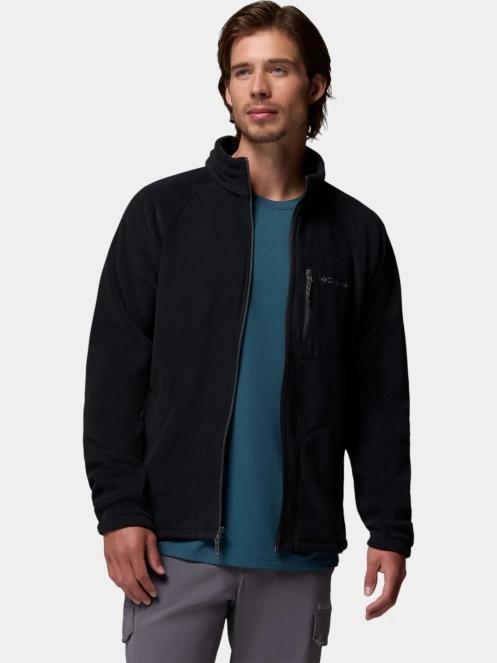 pulover polar pt. barbati Columbia Fast Trek II Full Zip Fleece negru 5