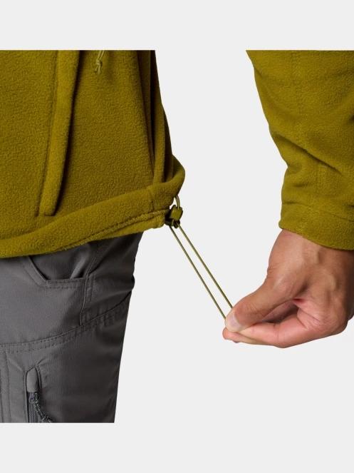 pulover polar pt. barbati Columbia Fast Trek II Full Zip Fleece verde 8