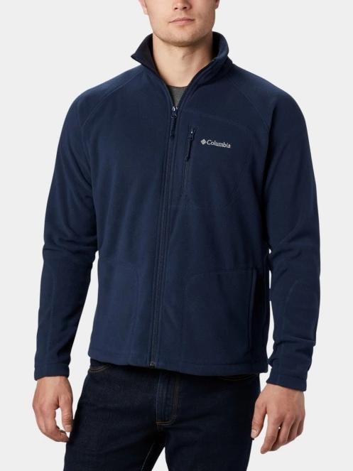 pulover polar pt. barbati Columbia Fast Trek II Full Zip Fleece albastru inchis 2