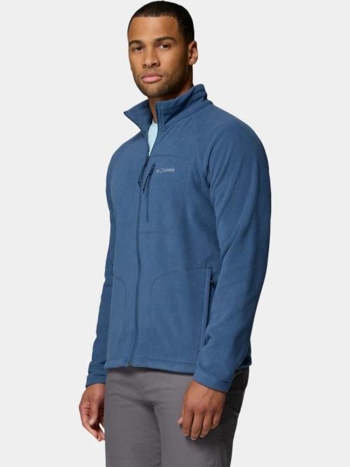pulover polar pt. barbati Columbia Fast Trek II Full Zip Fleece albastru 3