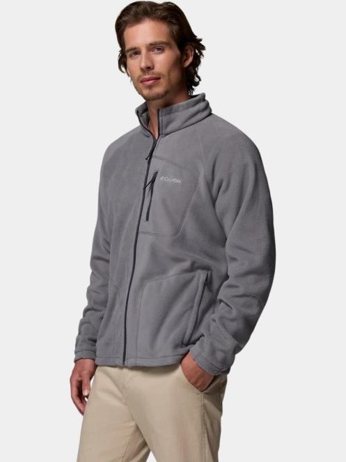 pulover polar pt. barbati Columbia Fast Trek II Full Zip Fleece gri 2