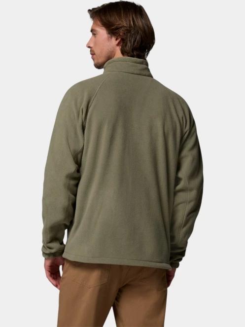 pulover polar pt. barbati Columbia Fast Trek II Full Zip Fleece verde 4