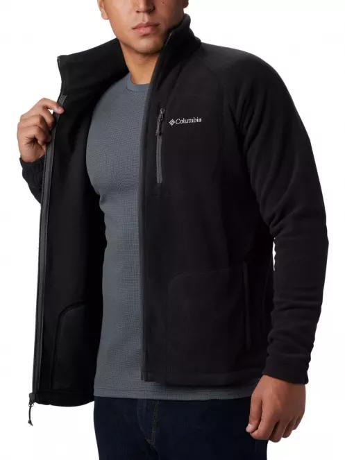 pulover polar pt. barbati Columbia Fast Trek II Full Zip Fleece negru 5