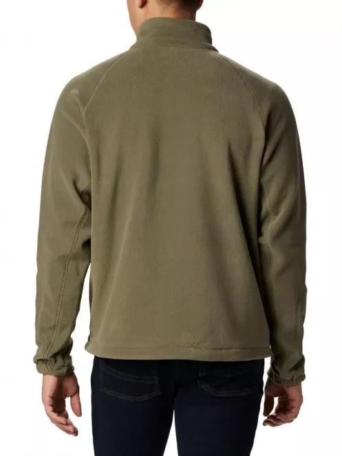 pulover polar pt. barbati Columbia Fast Trek II Full Zip Fleece verde 3