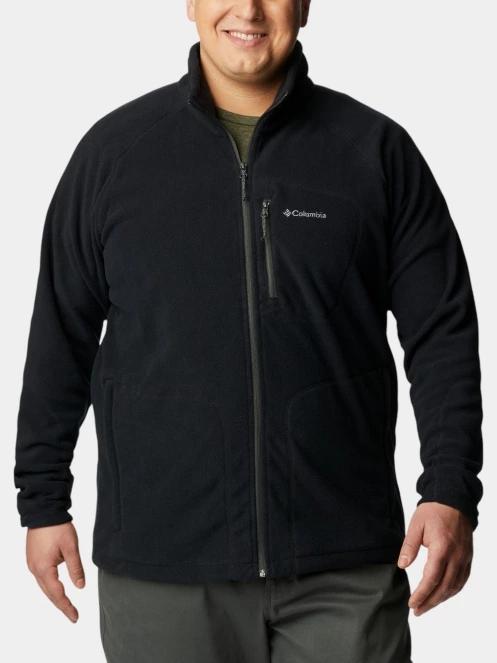 pulover polar pt. barbati Columbia Fast Trek II Full Zip Fleece negru 2